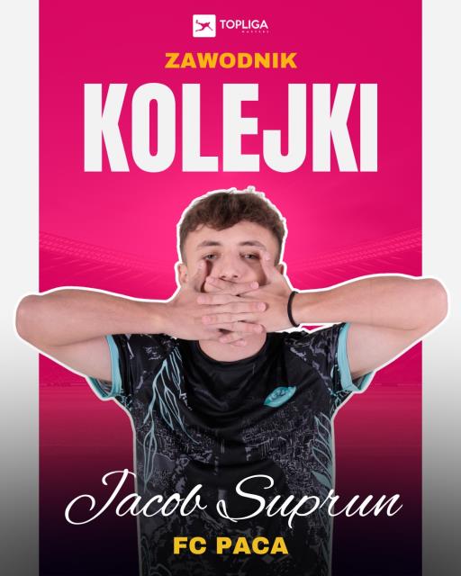 Jacob Suprun MVP I kolejki rozgrywek!