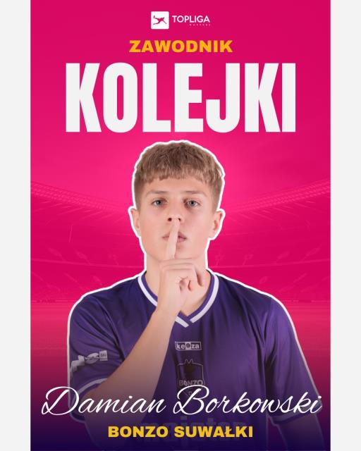 Damian Borkowski MVP IX kolejki rozgrywek!